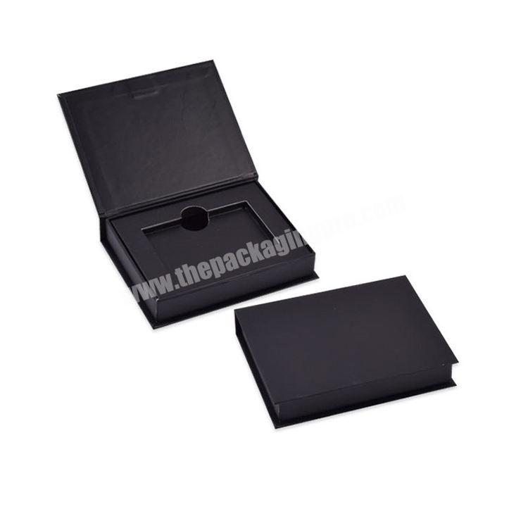 Rigid Book Shape Cardboard Packaging Credit Vip Card Box Custom Luxury Magnetic Paper Wedding Trading Business Gift Card Box