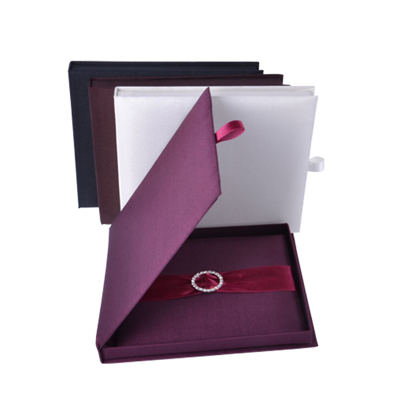 S0029B New Coming Best Price Customized Available Recyclable wedding invitations box Manufacturer China