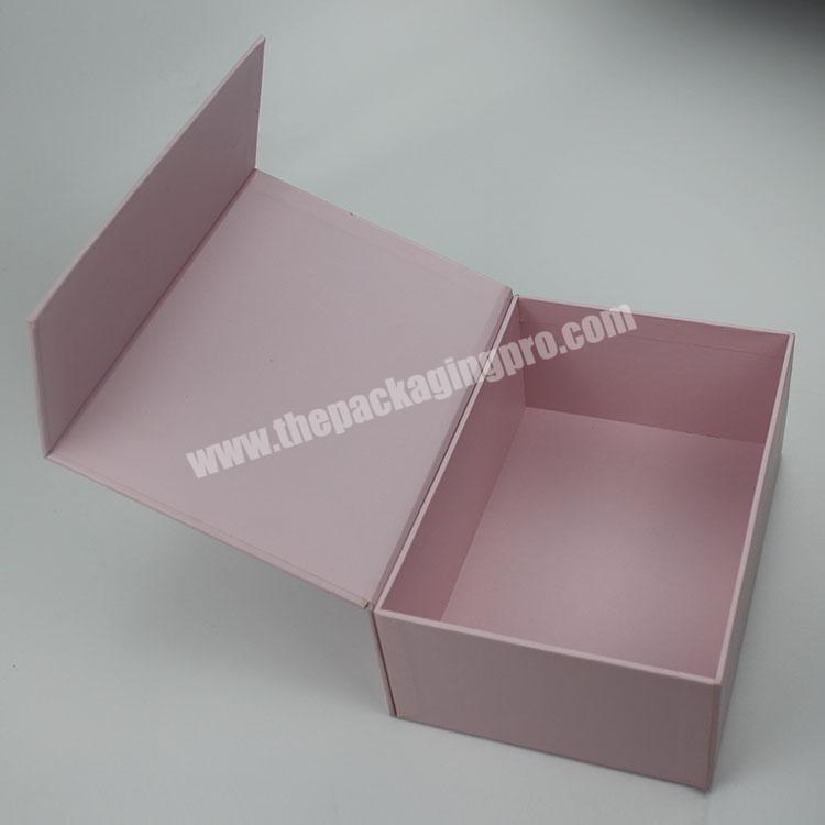 S0762 New Promotion High Quality OEM ODM Small MOQ magnetic box custom logo Manufacturer in China