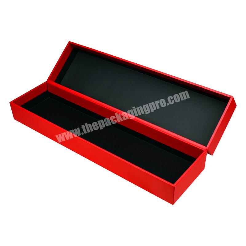 SENCAI Customized Logo Jewelry Box Packaging Box Matte Red Book Shape Type Gold Foil Paper Boxes