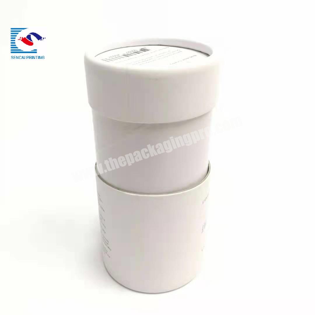 SENCAI Eco friendly round box aromatherapy candle packaging boxes customized with your logo