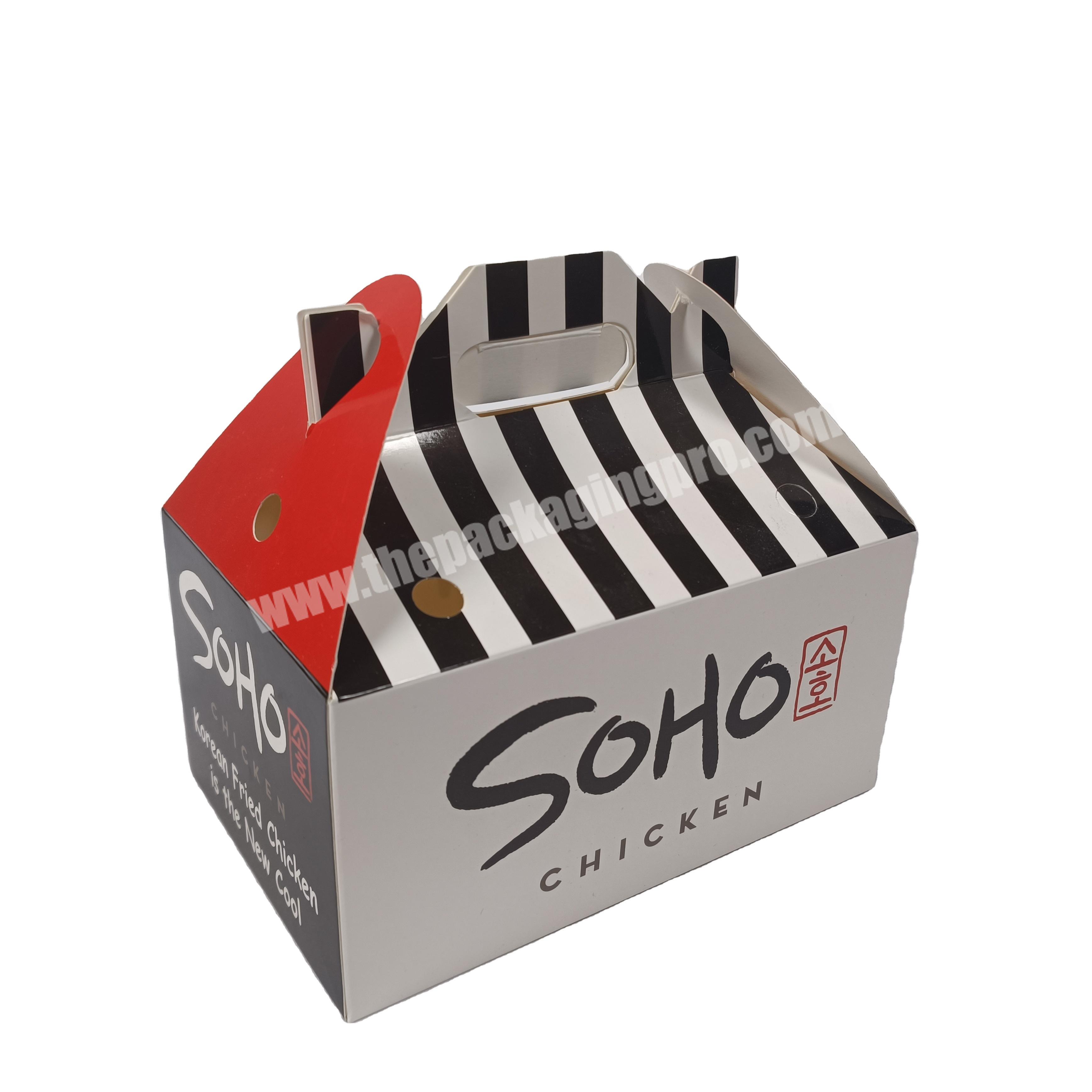 SENCAI Factory Direct Custom Logo Fried Chicken Take Away Boxes