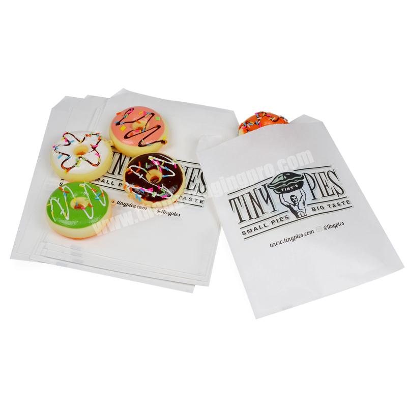 SENCAI Free Design Wholesale Customized  Grease proof Paper Bag For Donut Packaging