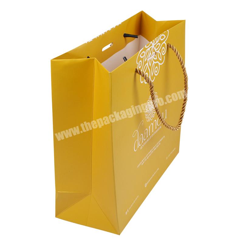 SENCAI Gift paper package Own Logo Printed Art Paper Packaging Bags