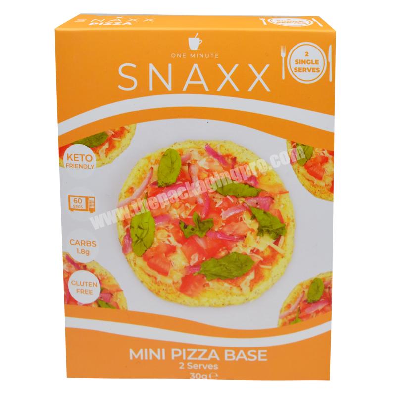 SENCAI High Quality Custom Logo Printed Food Grade Art Paper Box Small Pizza Box