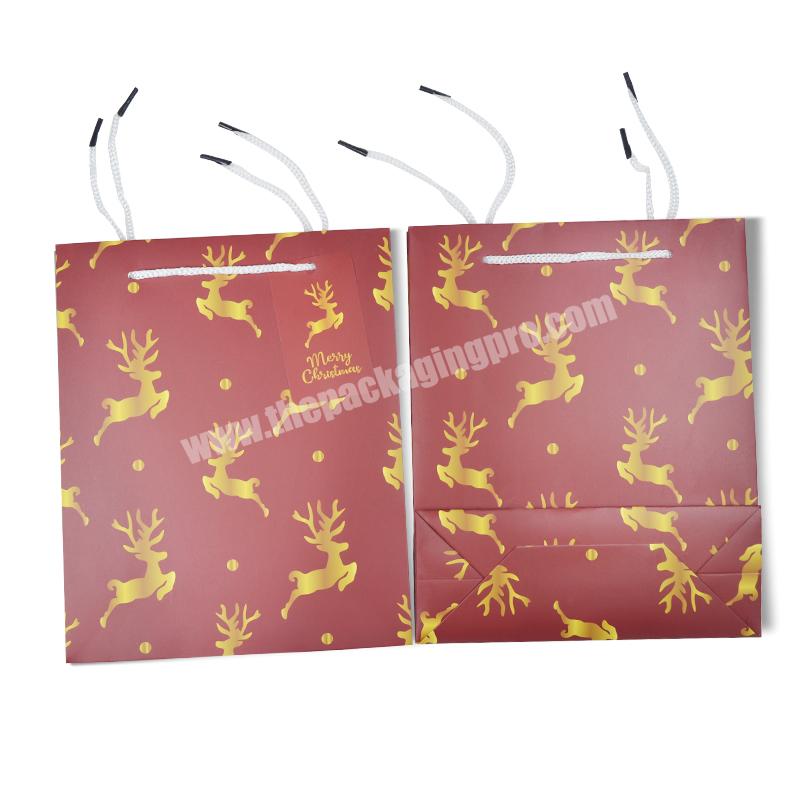 SENCAI New Arrival Delicate Customized Logo Design Paper Bag For Christmas Gift