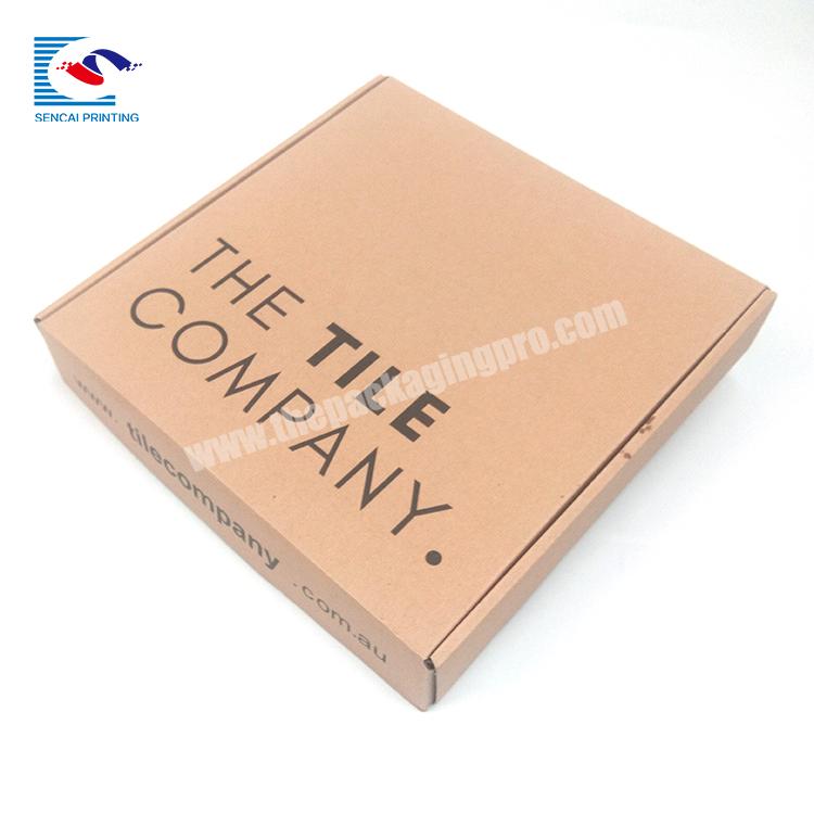 SENCAI factory directly Kraft paper boxes tile packaging paper boxes