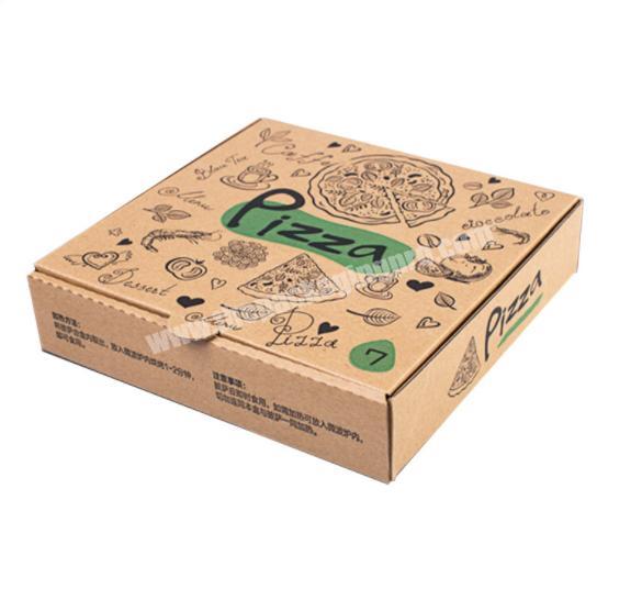 SENCAI manufacturer corrugated paper boxes food packaging pizza paper boxes