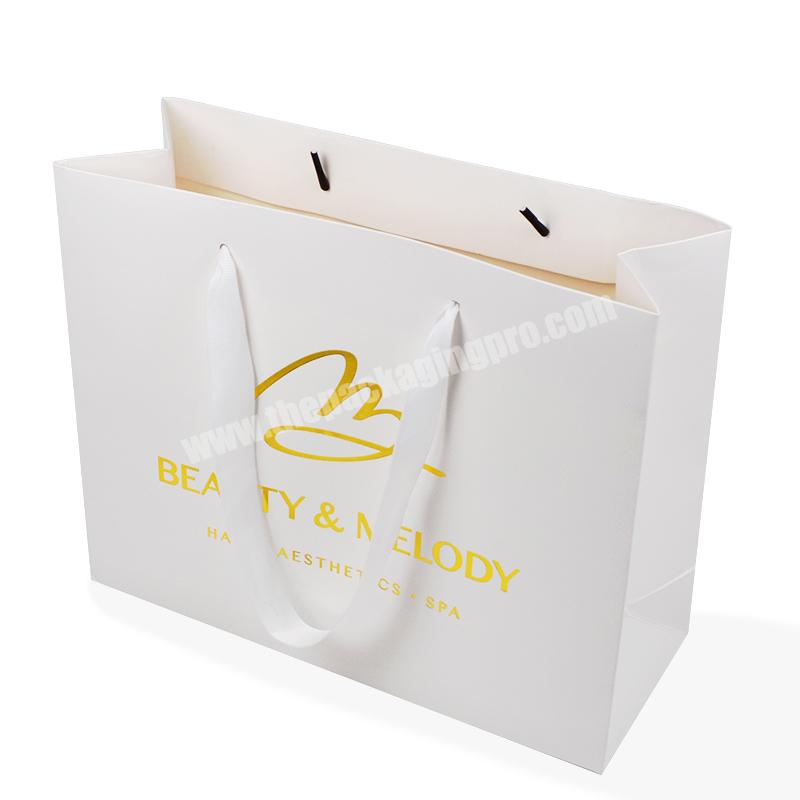 SENCAI wholesale custom printing white paper  packaging bag for clothes