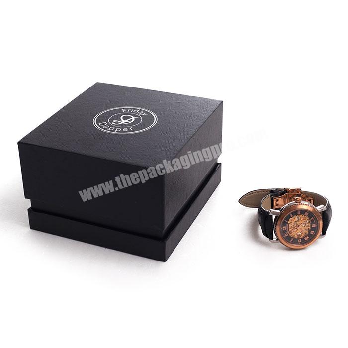 Shenzhen Factory Custom Elegant cardboard paper luxury watch box for watch packing