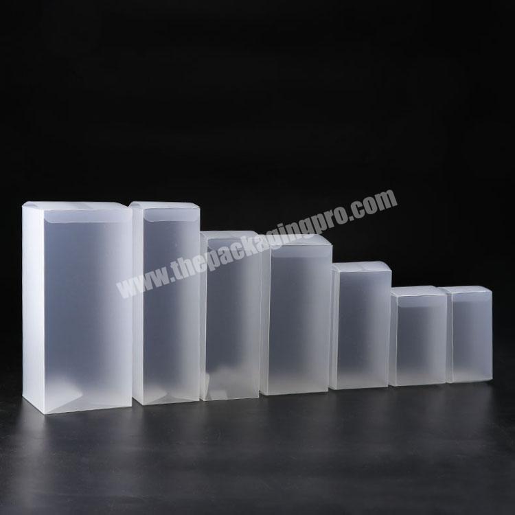 Transparent small clear PVC  plastic packaging box