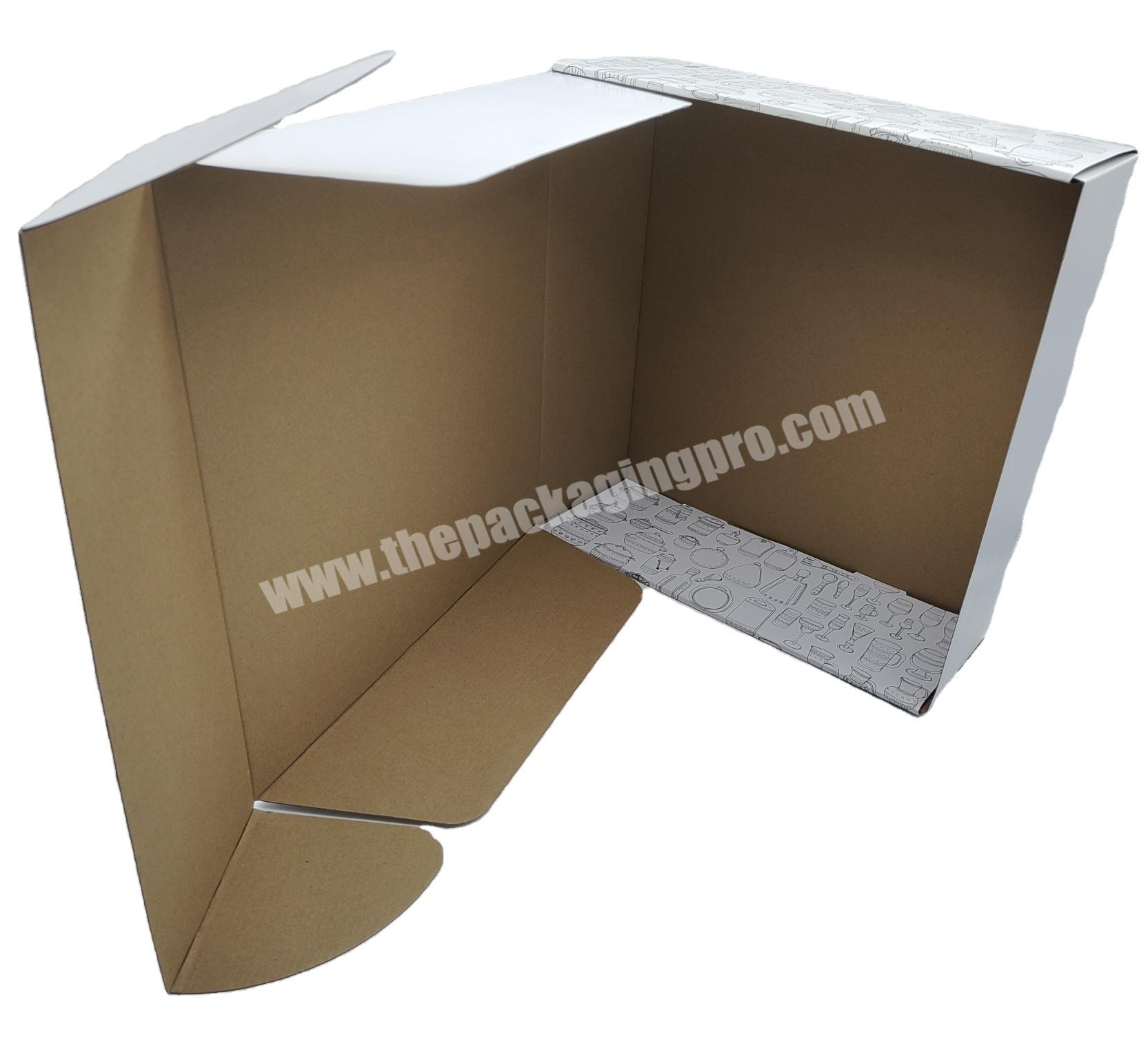 Weiss Bunny Matt Lamination Process High Grade Custom Shipping Clothing Shoes Osterein Gift Corrugated Box