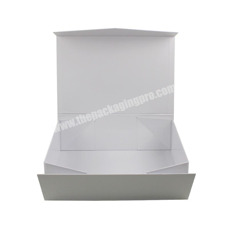 Wholesale Biodegradable Custom Logo Printed Luxury Rigid Gift Folding Box Cardboard Boxes Packaging with Magnet