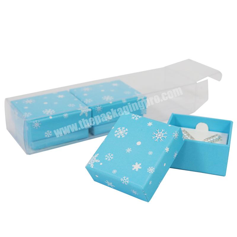 Wholesale Cheap Small Jewellery Paper Box Custom Logo Printing Rigid Cardboard Gift Mini Jewelry Box