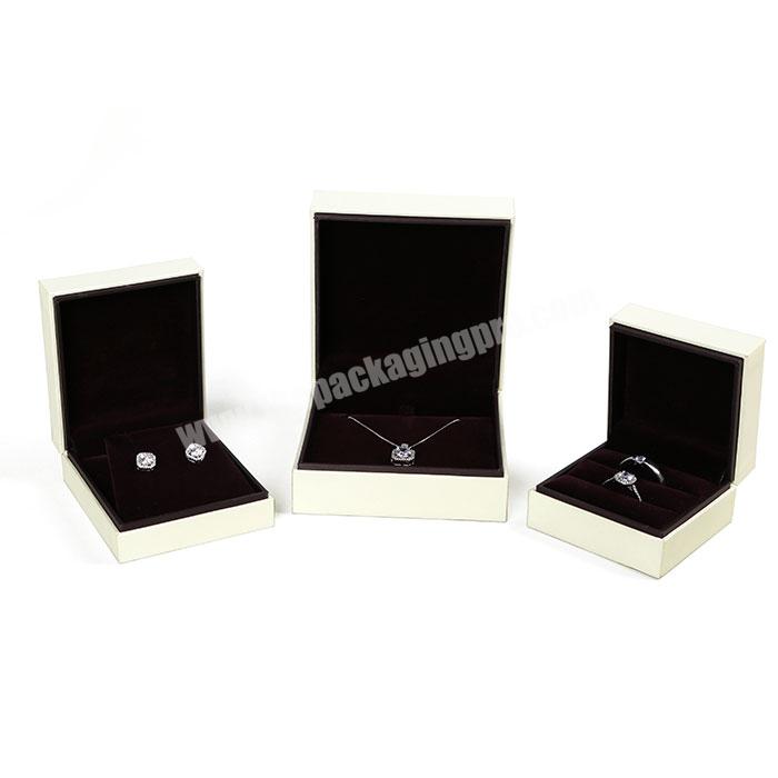 Wholesale Custom Eco friendly Recycle Luxury Fancy Custom Elegant Jewelry Packaging Earring Ring Box