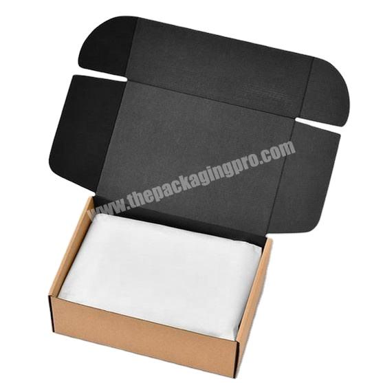 Wholesale Custom Gift Paper Corrugated Packaging Shipping Mailer Box with Logo
