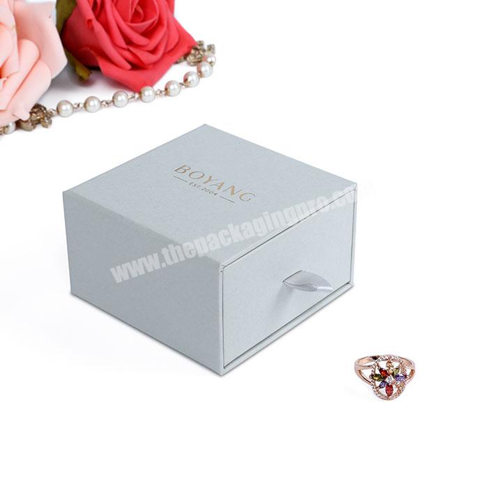 Wholesale Custom Hot sale individual design fancy luxury paper jewelry case
