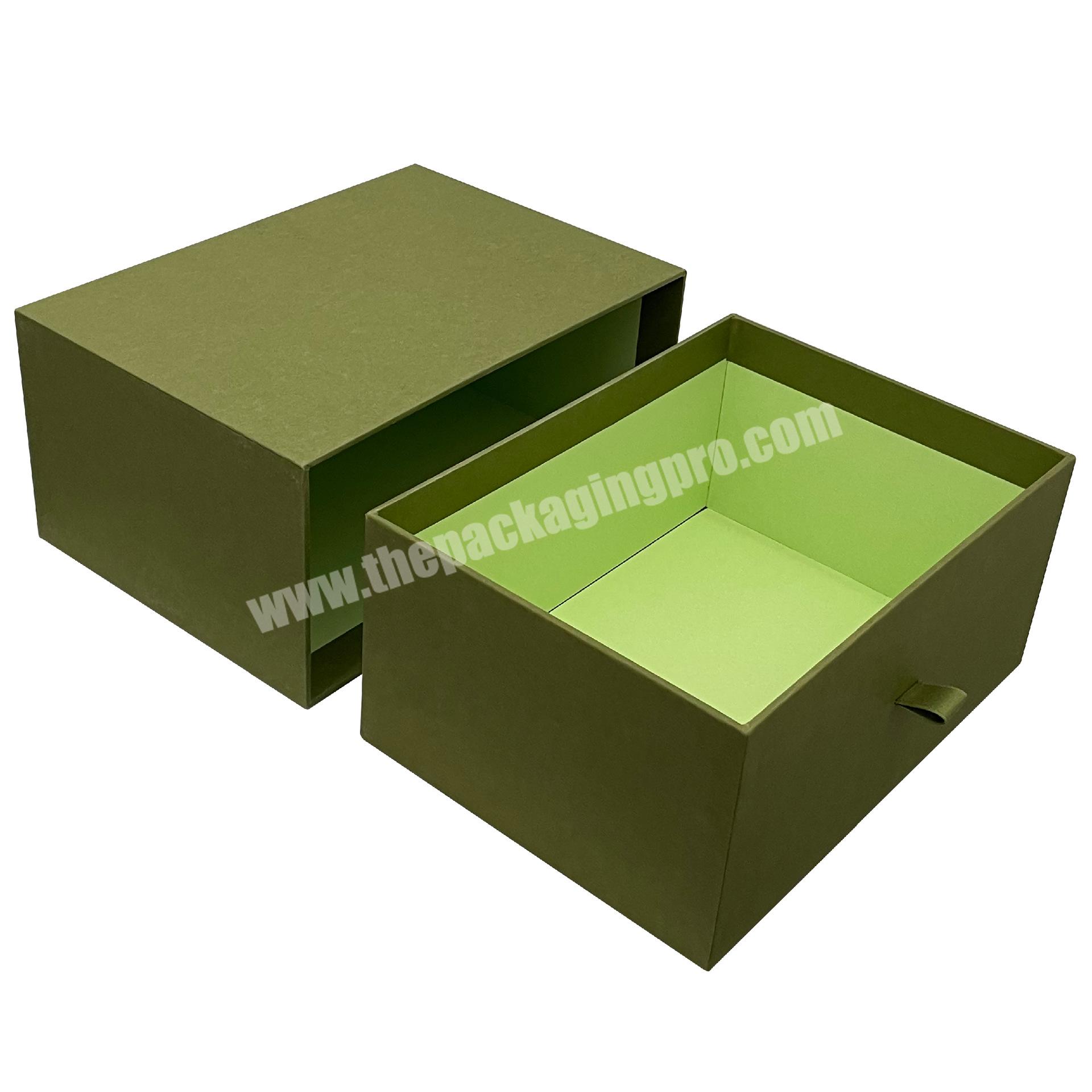 Wholesale Custom Logo Christmas Luxury Lid and Base Cardboard Clear Packaging Christmas Gift Paper Box