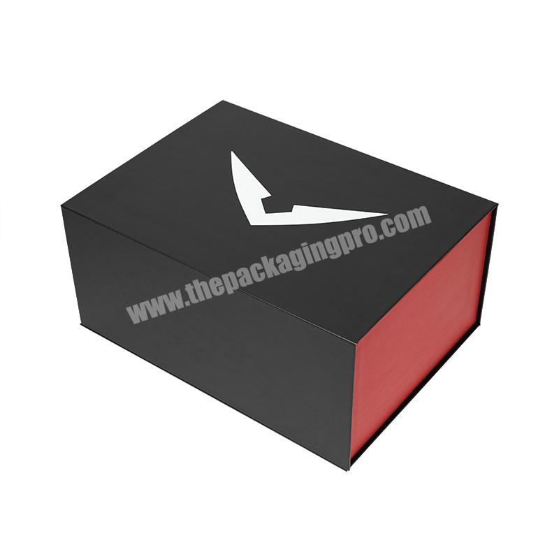Wholesale Custom Logo Color Printed Gift Box Eco Friendly High Quality Cardboard Paper Magnetic Closure Flip Paper Packaging Box