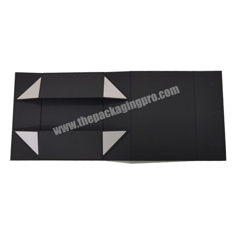 Wholesale Custom Logo Cosmetic Clothing Shoes Folding Magnet Packaging Boxes For Wedding Gift