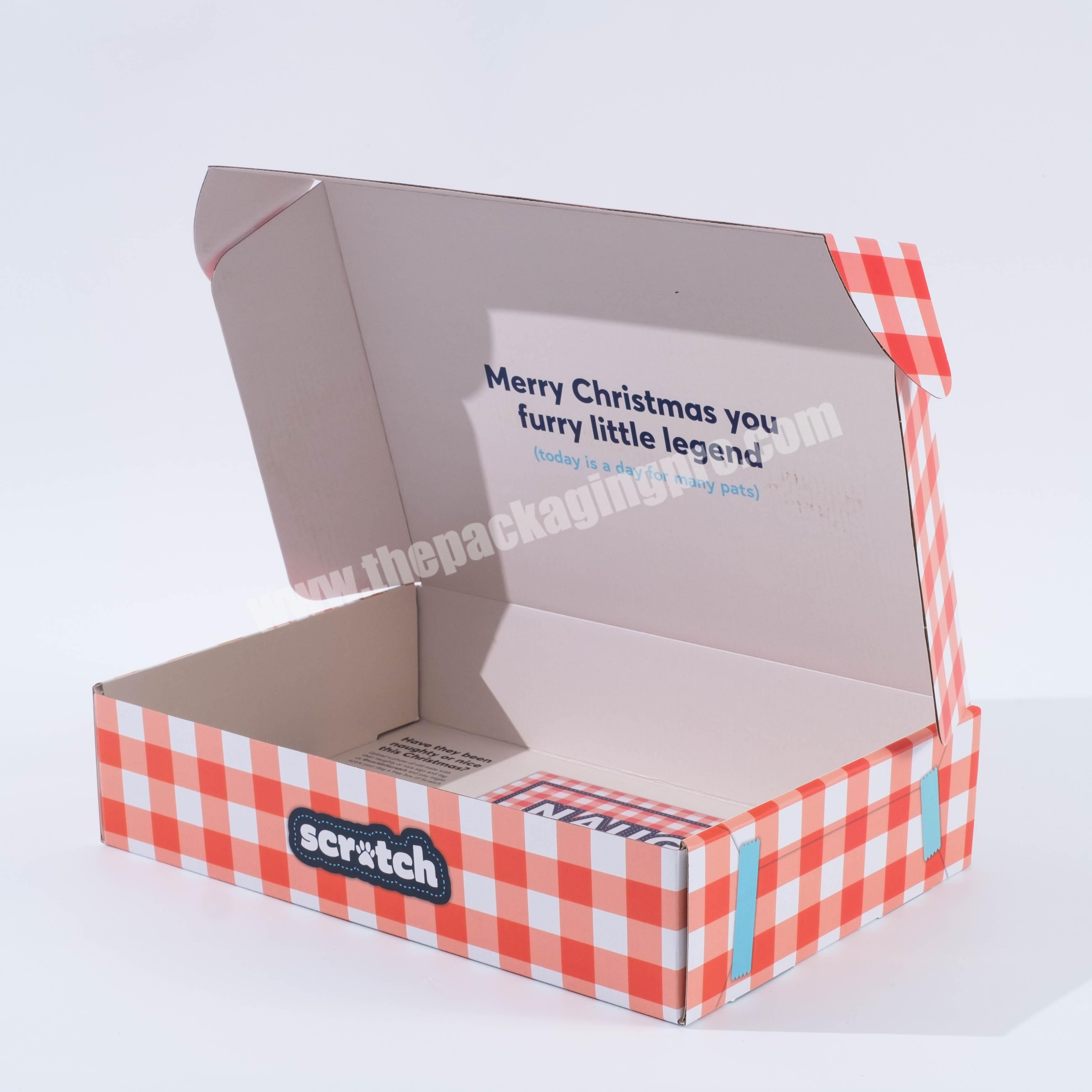 Wholesale Custom Logo Designed Paper Box Package Packaging Corrugated Mailer Boxes Cartons