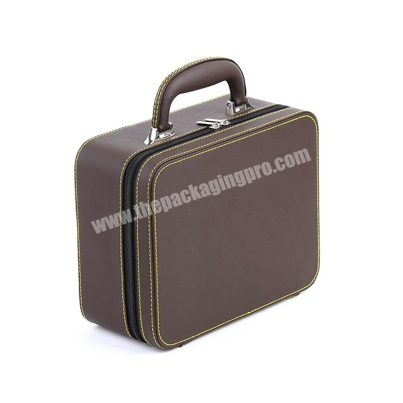 customize pu leather storage case foldable