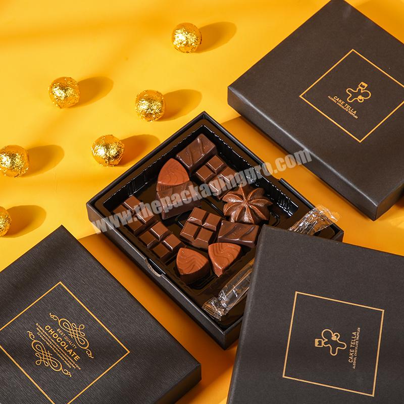 Wholesale Custom Paper Packaging Luxury Sweet Chocolate Gift Box Empty For Birthday And Wedding