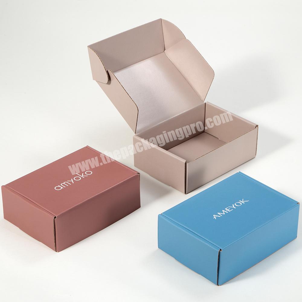 Wholesale Custom Printed Unique Corrugated Clothing Shipping Boxes Clothes Apparel Packaging Mailer Boxes
