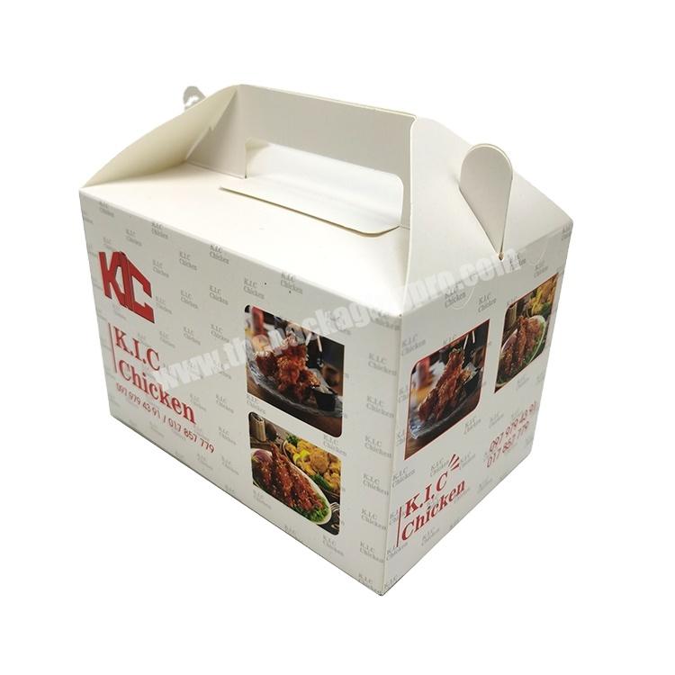 Wholesale Custom Printing Disposable Fried Chicken Packaging Box