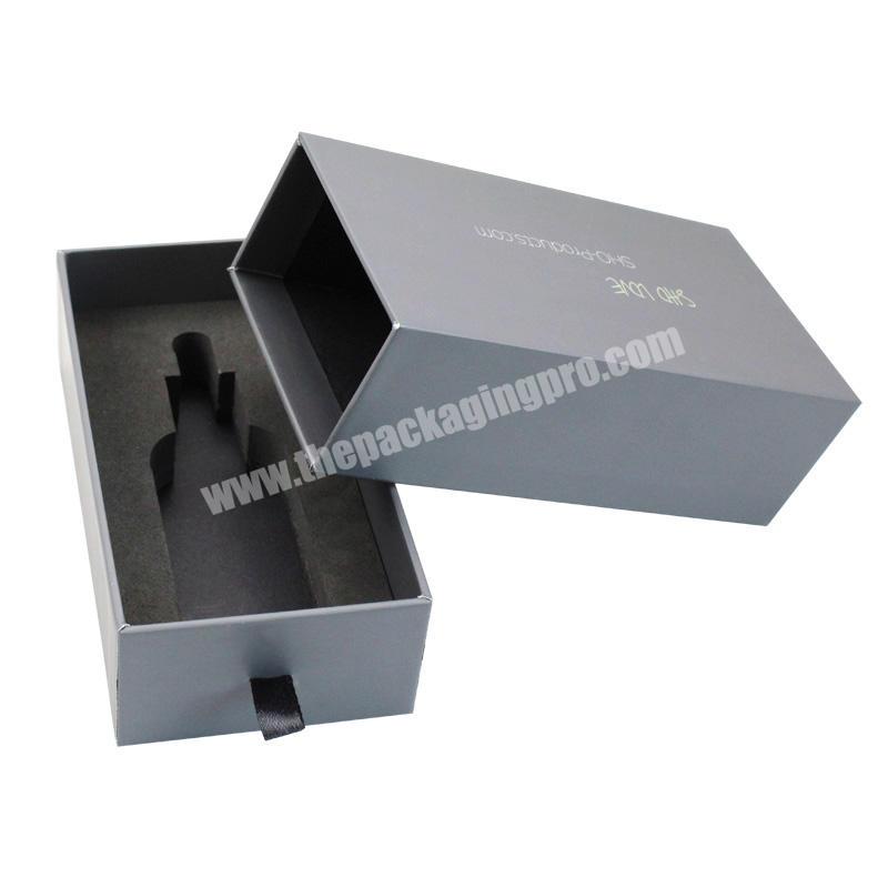 Wholesale Custom Your Own Logo Luxury Paper Drawer Perfume Gift Box with Logo Print