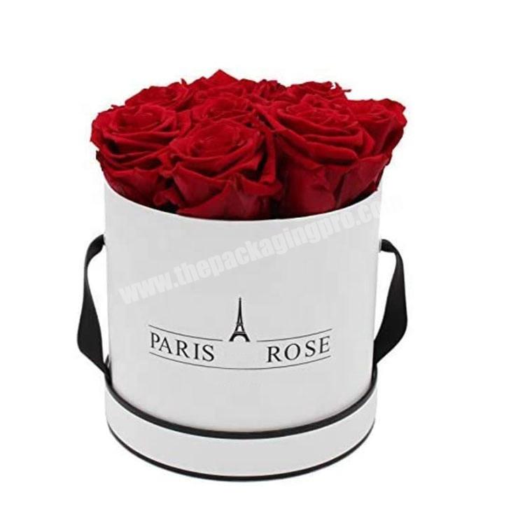 Wholesale Custom logo Cardboard Round Tube Paper Flower Box Gift Packaging Luxury
