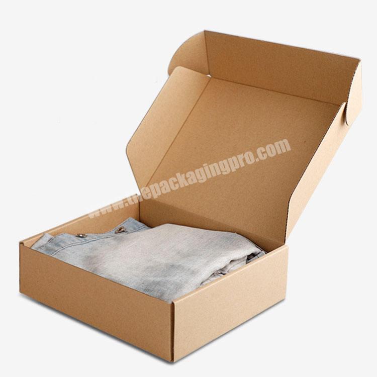 Wholesale Custom logo Cheap Corrugated Paper Custom Folding Box Mailer Boxes