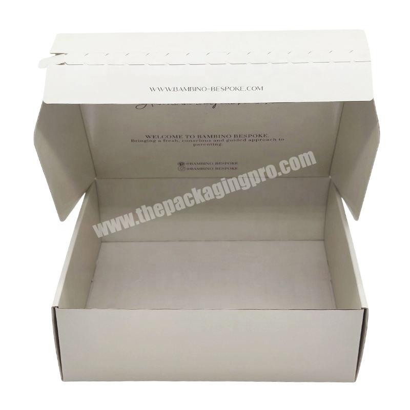 Wholesale Custom logo Folding Cosmetic Corrugated Cardboard Paper Packaging Box