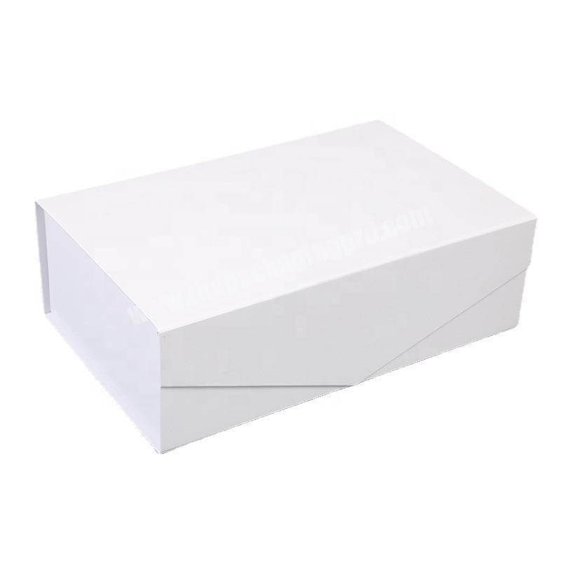 Wholesale Custom logo High Quality White Packaging Corrugated Paper Box