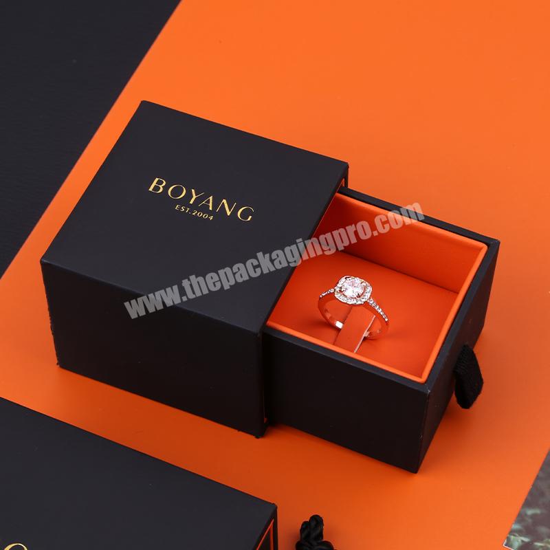 Wholesale Custom logo Printed Paper Earring Bracelet Box Jewelry Packaging Necklace Ring Box
