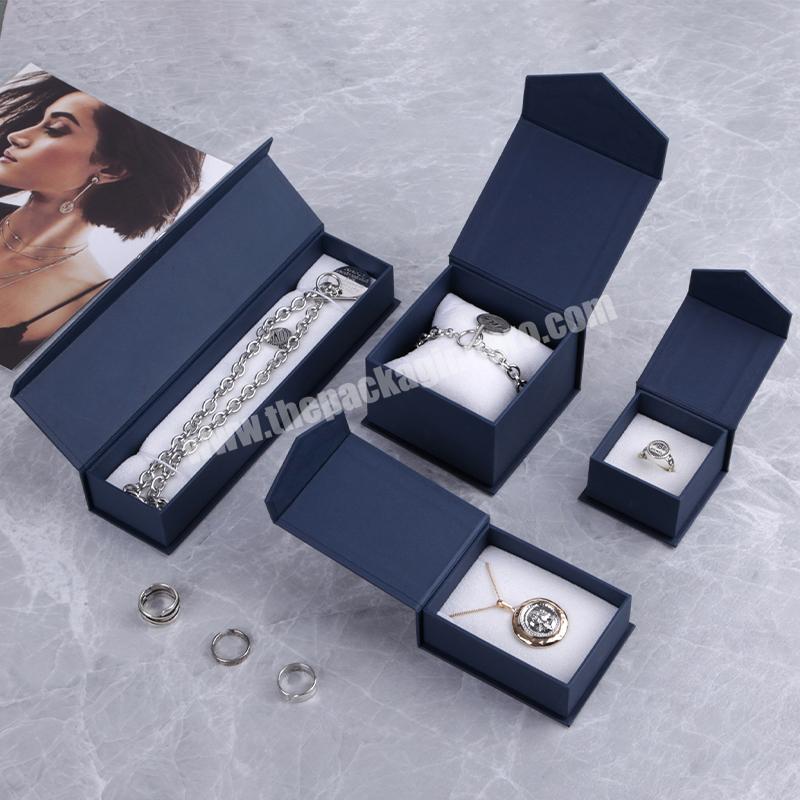Wholesale Custom logo Printed Paper Earring Bracelet Jewelry Packaging Necklace Bracelet Ring Box