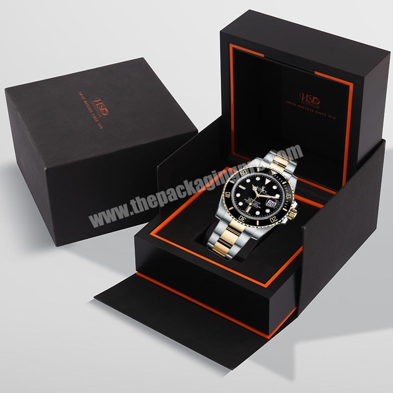Wholesale Customize Logo Watchbox Luxury Gift Storage Case Paper Packaging Watch Box