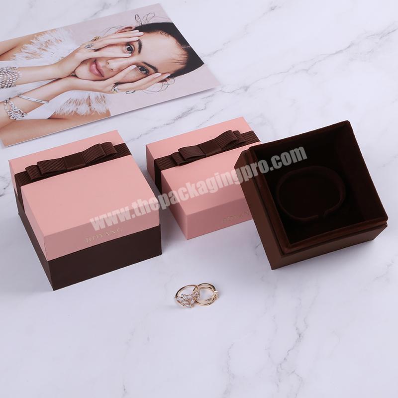 Wholesale Customized High Quality Fashion Jewellery Ring Box For Jewelry Gift Set
