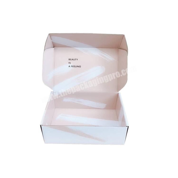 Wholesale Eco Friendly Clothing Shoes Gift Custom Corrugated Paper Boxes Shipping Mailer Packaging Boxes