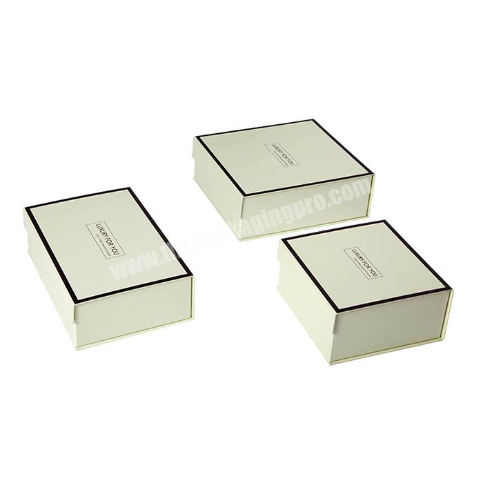 Wholesale Factory Custom Design Luxury Clothing gift Packaging Decorative  Box