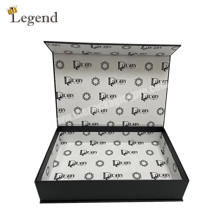 Wholesale Good Price Clothing Scarves Magnetic Closure Packaging OEM Cardboard Magnetic Boxes Luxury Custom Gift Box