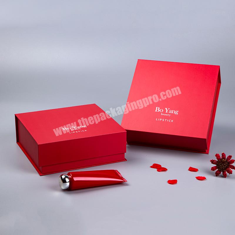 Wholesale High Quality Custom Luxury Logo Printed Cardboard Makeup Gift Cosmetic Gift Packaging Boxes
