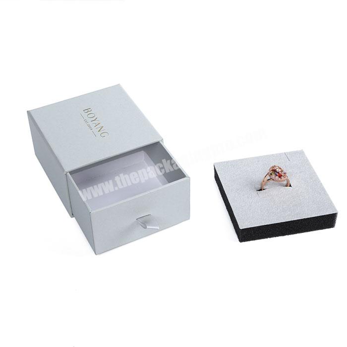 Wholesale High Quality Hot Sale individual design fancy custom paper jewelry packaging drawer box