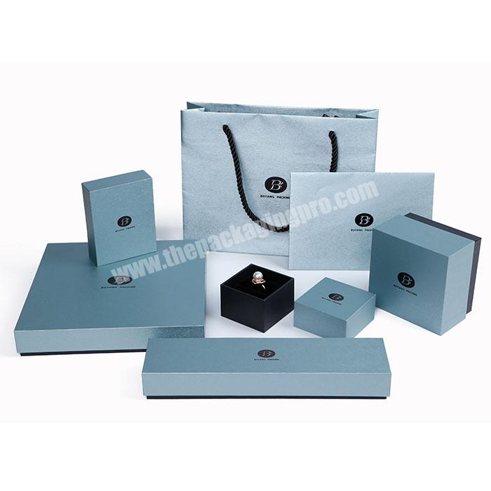 Wholesale High Quality OEM Custom Logo Jewelry Box Packaging Gift Display Ring Box