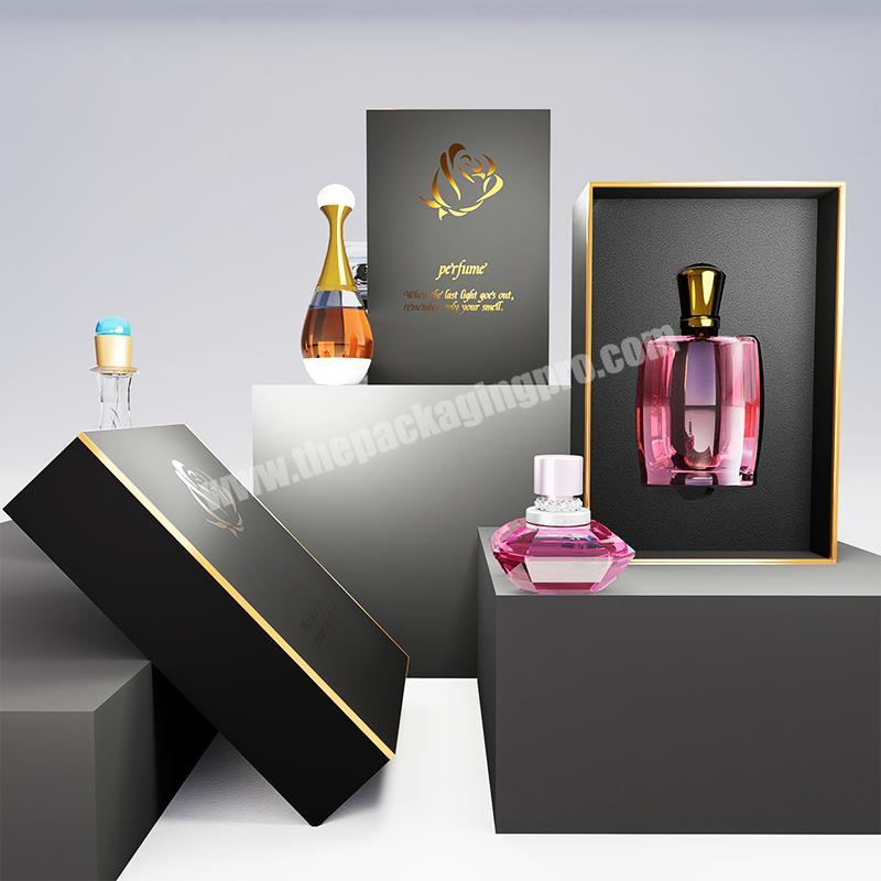 Wholesale Luxury Cosmetics Perfume Bottle Packaging Boxes Custom Paper Drawer Perfume Gift Box