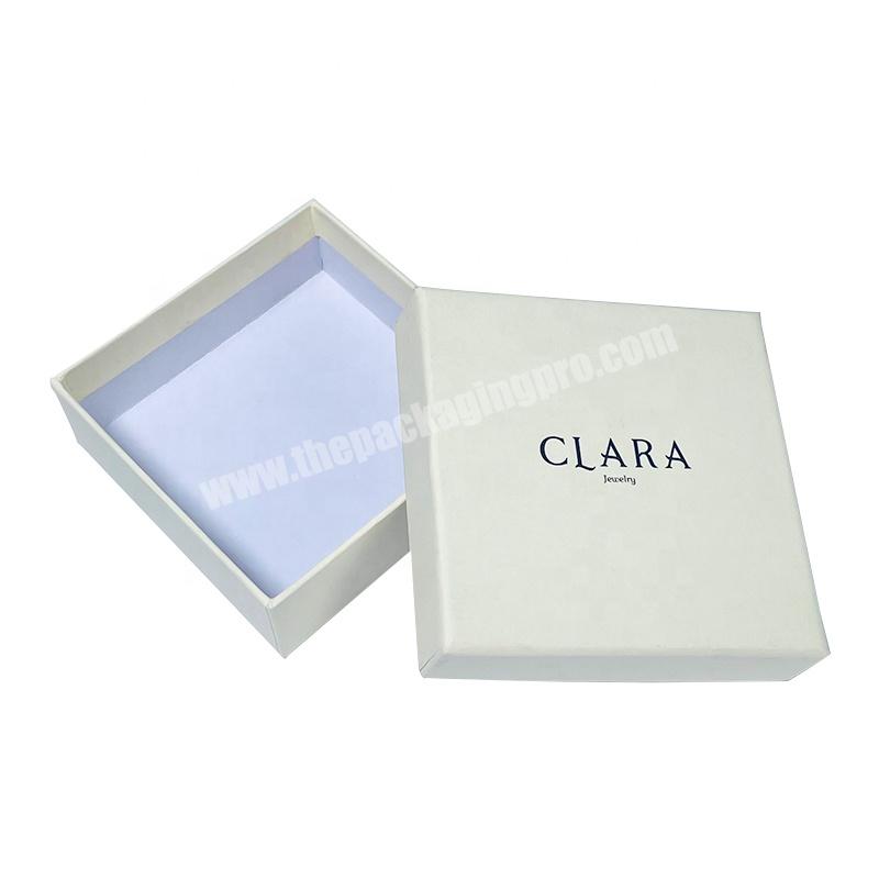 Wholesale Luxury Custom Logo Gift Cheap Paper Jewelry Boxes with lid small Bracelet Necklace Jewellery Packaging Box