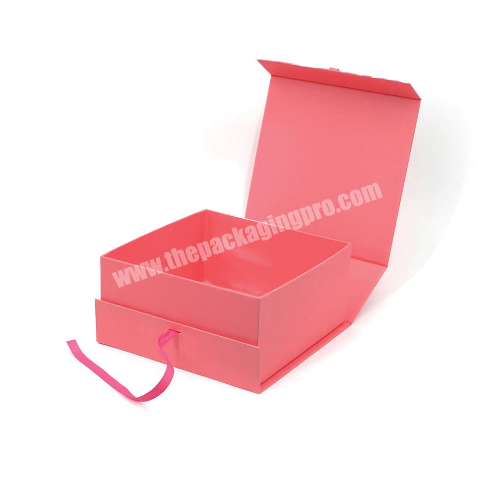 Wholesale Paper Packing Custom Logo and Printing Luxury Magnetic Gift Box