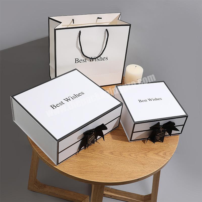 Wholesale Printed Big Gift Shipping gift folding box Packaging Honey Packaging  Jewelry Wedding Mailer Box With Logo