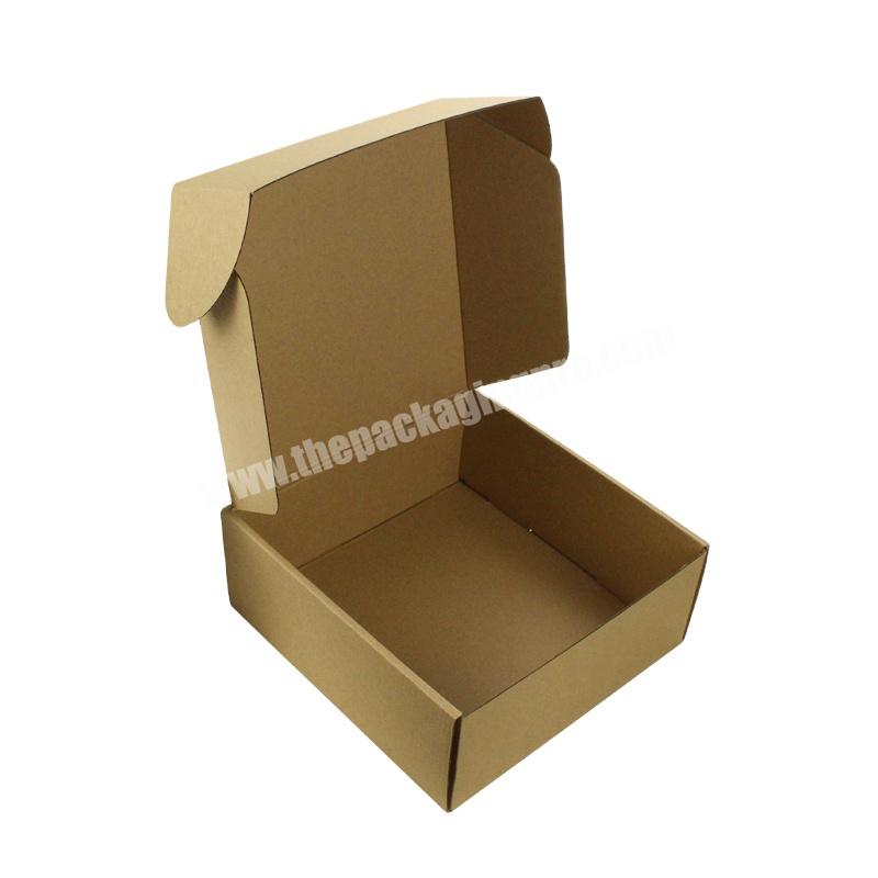 Wholesale Printing Custom Brown Corrugated Mailer Box Recycled Packaging Corrugated Paper Carton Box