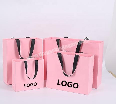 Wholesale cheap retail custom logo color mini exquisite cute small luxury shopping gift bag